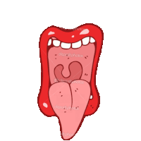 tongue STICKER by imoji