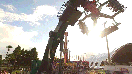 insomniacevents giphyupload spin ride edc GIF
