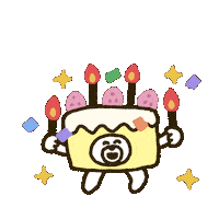 Dog Birthday Sticker by takadabear
