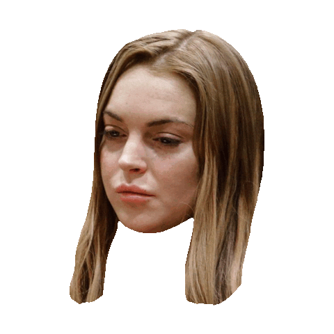 lindsay crying STICKER by imoji