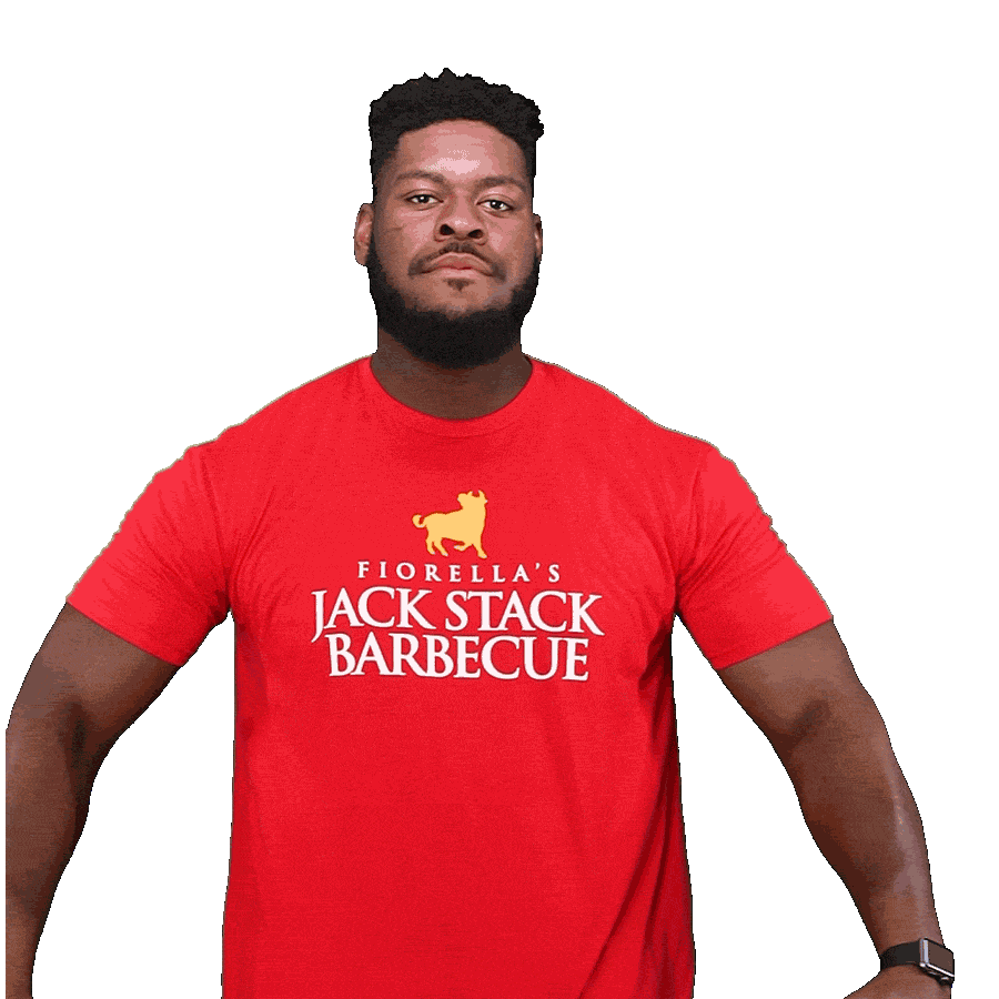 Kansas City Chiefs Football Sticker by Jack Stack Barbecue