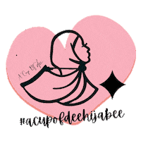 acupofdee shop now hijabi acupofdee acupofdeehijabee Sticker