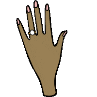 The Knot Yes Sticker by How They Asked