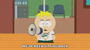 yelling butters stotch GIF by South Park 