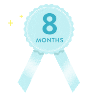 baby milestone Sticker by The Honest Company