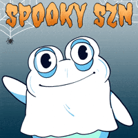 Halloween Ghost GIF by Croakey