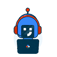 Robot Computer Sticker by Kloz