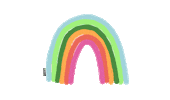 Rainbow Aesthetic Sticker by Life and Science Publishing