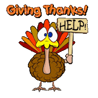 Autumn Thanksgiving Sticker