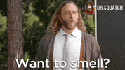 Smell Smelling GIF by DrSquatchSoapCo
