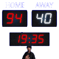 40 Away Sticker