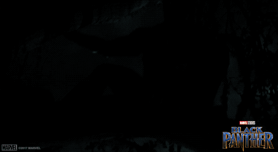 Black Panther Hiding GIF by Marvel Studios