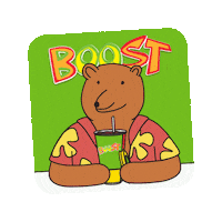 Oat Milk Smoothie Sticker by Boost Juice Bars Malaysia