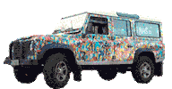 Land Rover Art Sticker by ayoka Good Mood Drink