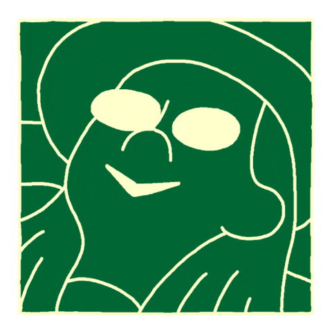 Talking Long Hair Sticker by Jared D. Weiss