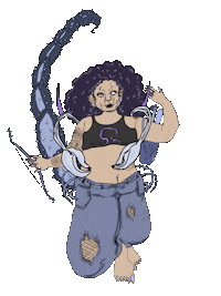 Scorpion Sticker by BugznSlutz