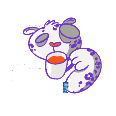 Snow Mountains Sticker