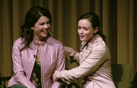 gilmore girls hugs GIF by The Paley Center for Media