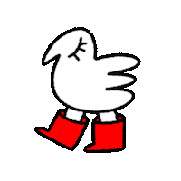 minaastudies illustration sticker bird oiseau Sticker
