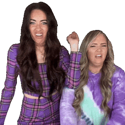 Get Out Ugh Sticker by Heartlyn Rae