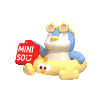 Penguin Sticker by Miniso Canada