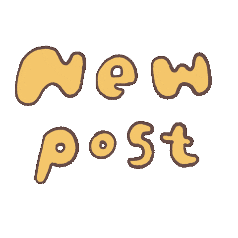 New Post Sticker