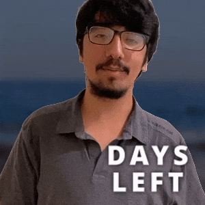 20 DAYS LEFT