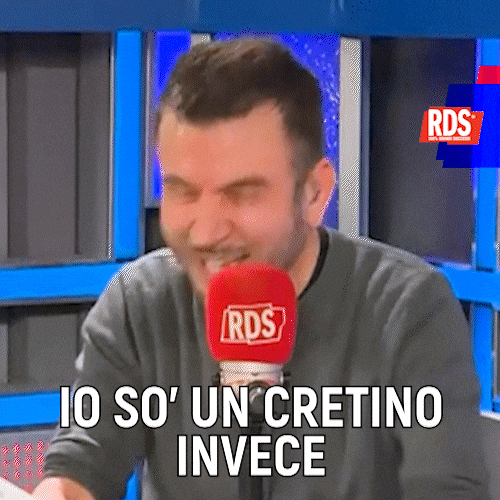 Cabaret Claudio GIF by RDS 100% Grandi Successi