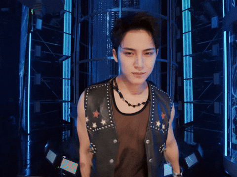 Kim Mingyu Thunder GIF