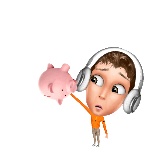 Piggy Bank Bomyles Sticker by Genies