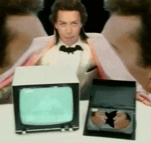 tim curry various tv halloween GIF by absurdnoise