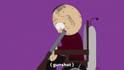 gun grandpa marvin marsh GIF by South Park 
