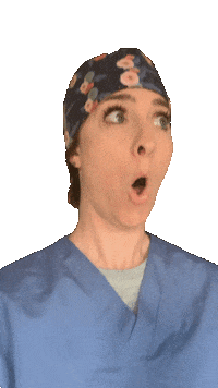Surprise Wow Sticker by CRNA School Prep Academy