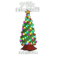 Feliz Navidad Minavidad Sticker by Discover Puerto Rico