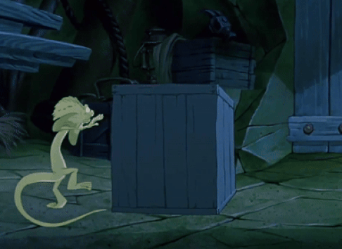 StruggleStrainAndStrength giphyupload frank lizard pushing GIF