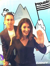 framebeta GIF by Republic Records Holiday Party GIFs
