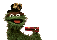 Happy New Year Christmas Sticker by Sesame Street