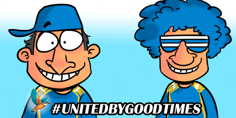 good times fist bump GIF by KingfisherWorld