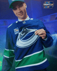 Happy Vancouver Canucks GIF by NHL
