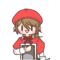 Happy Wave Sticker by Fluffy the Thunder God 雷神阿毛