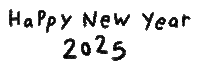 Happy New Year Sticker by Catharina Stewart