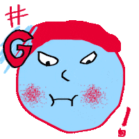 Angry Leave Me Alone Sticker by Aaron's World 94