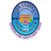 Morning Show Sticker by Seacoast Oldies