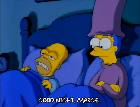 Season 3 Sleep GIF by The Simpsons