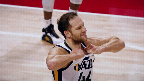 Bojan Bogdanovic Frustration GIF by Utah Jazz