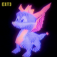 Polygon1993 art anime glitch 90s GIF