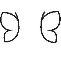 Butterfly Sticker by HiCurious