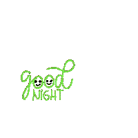 Good Night Neon Sticker