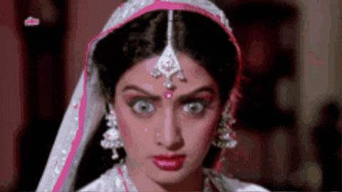 ava2628 giphygifmaker 80s bollywood sridevi GIF