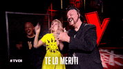thevoiceofitaly coach the voice rai ventura GIF